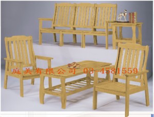 TMTV-500-1 單面本色組椅(1+1+3+大、小茶